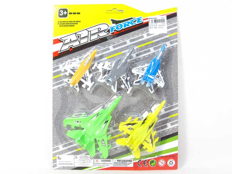 Free Wheel Airplane(5in1） toys
