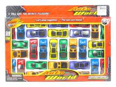 Die Cast Car Free Wheel(30in1） toys