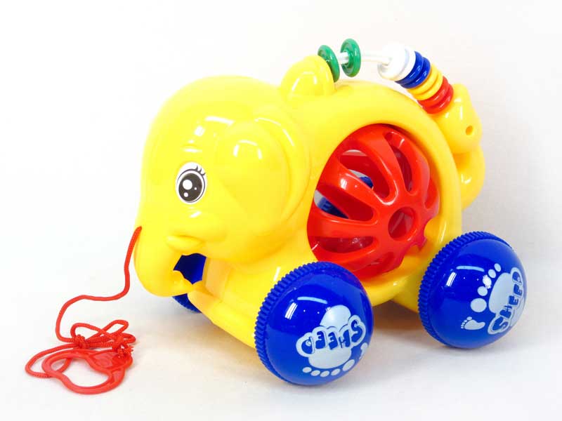 Drag Elephant W/Bell toys