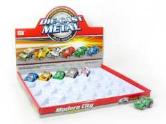 Die Cast Car Free Wheel(24in1) toys