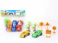 Free Wheel Racing Car(2in1) toys