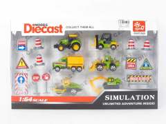 Die Cast Farmer Truck Free Wheel toys