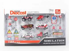 Die Cast Ambulance Free Wheel toys