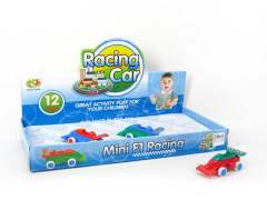 Free Wheel Equation Car & Signpost(12in1) toys