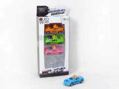 1:50 Die Cast Car Free Wheel(4in1) toys
