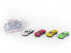 1:72 Die Cast Car Free Wheel(4S) toys