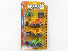 Free Wheel Construction Truck Set(3in1) toys