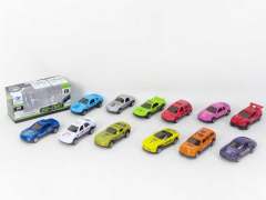 3inch Die Cast Car Free Wheel(12S) toys