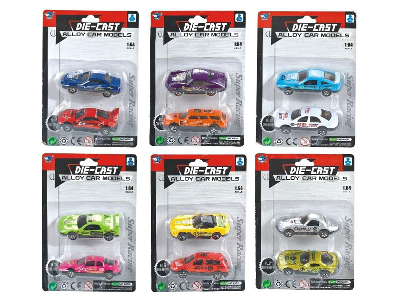 3inch Die Cast Car Free Wheel(2in1) toys