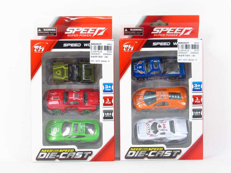 Die Cast Sports Car Free Wheel(2S) toys