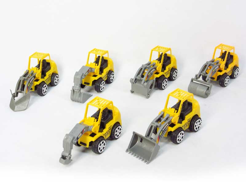 Free Wheel Construction Truck(6S) toys