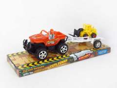Free Wheel Cross-country Car Tow Construction Truck