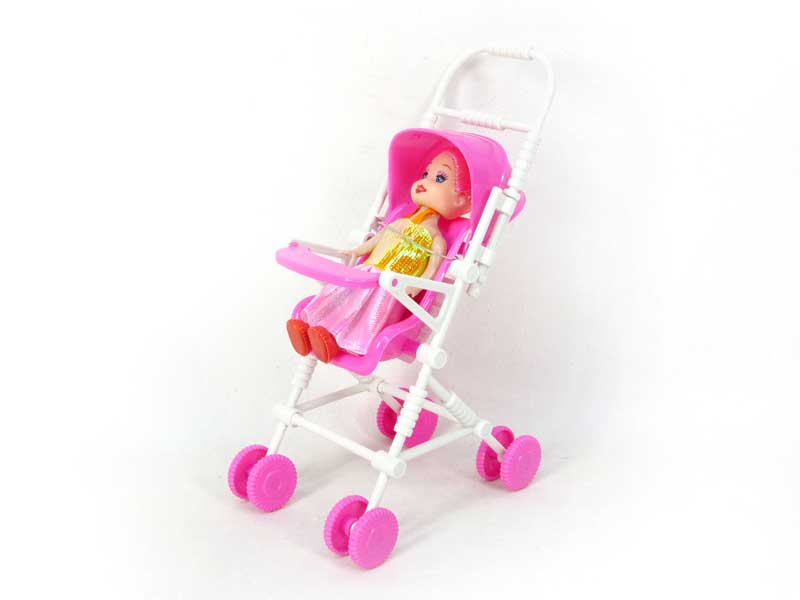 Free Wheel Go-cart & Doll toys