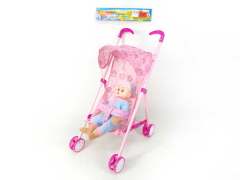 Baby Go-cart & Doll