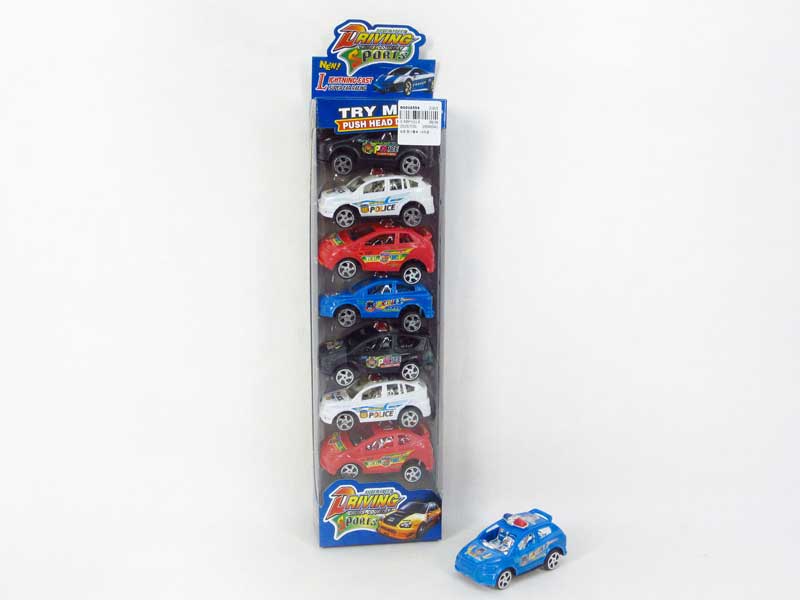 Free Wheel Police Car(8in1) toys