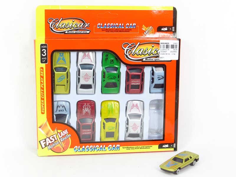 Free Wheel Car(10in1) toys