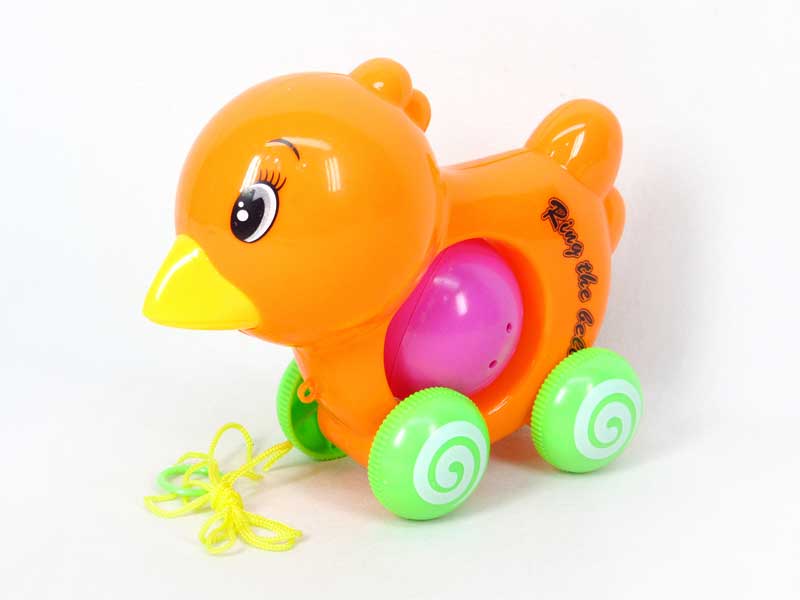 Drag Duck W/Bell(2C) toys