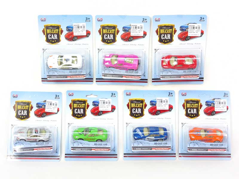 Die Cast Sports Car Free Wheel(8S) toys