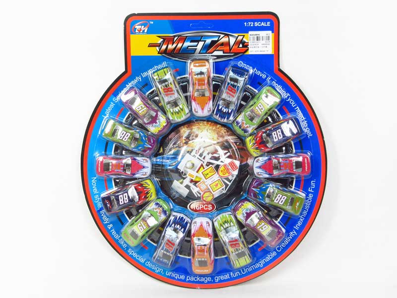 Free Wheel Car(16in1) toys