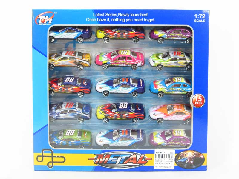 Free Wheel Car(15in1) toys