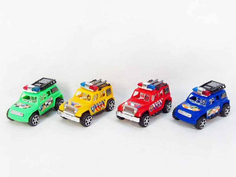 Free Wheel Police Car(2S4C) toys