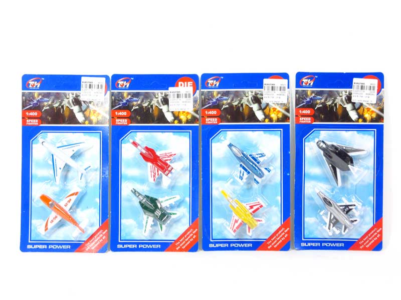 Die Cast Plane Free Wheel(2in1) toys