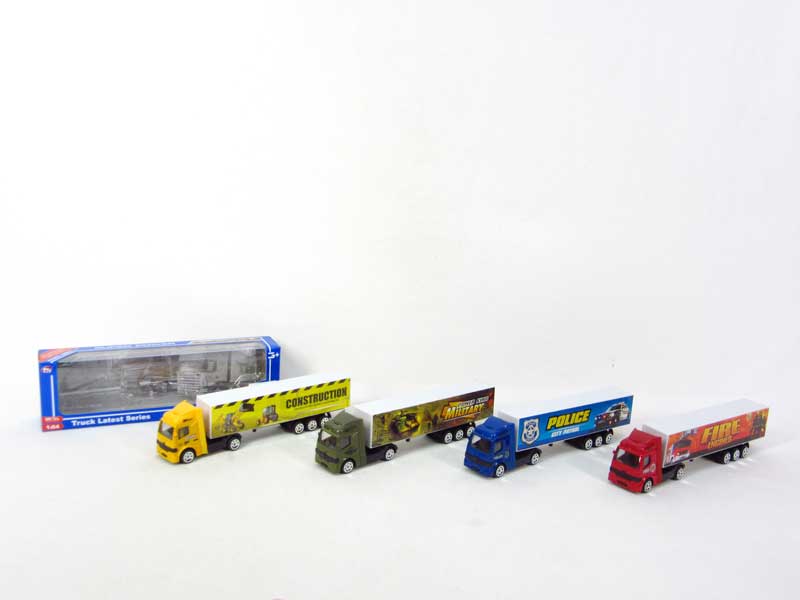 1:64 Die Cast Truck Free Wheel(4C) toys