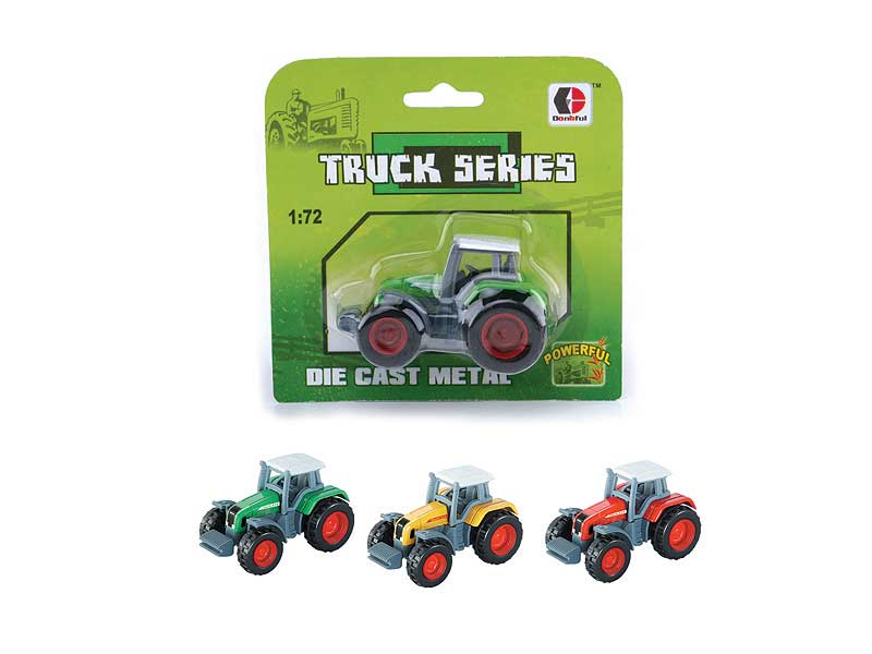 1:72 Die Cast Farmer Truck Free Wheel(3C) toys