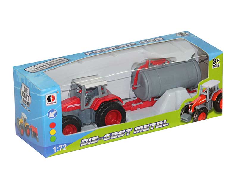 1:72 Die Cast Farmer Truck Free Wheel toys