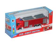 1:64 Die Cast Fire Engine Free Wheel