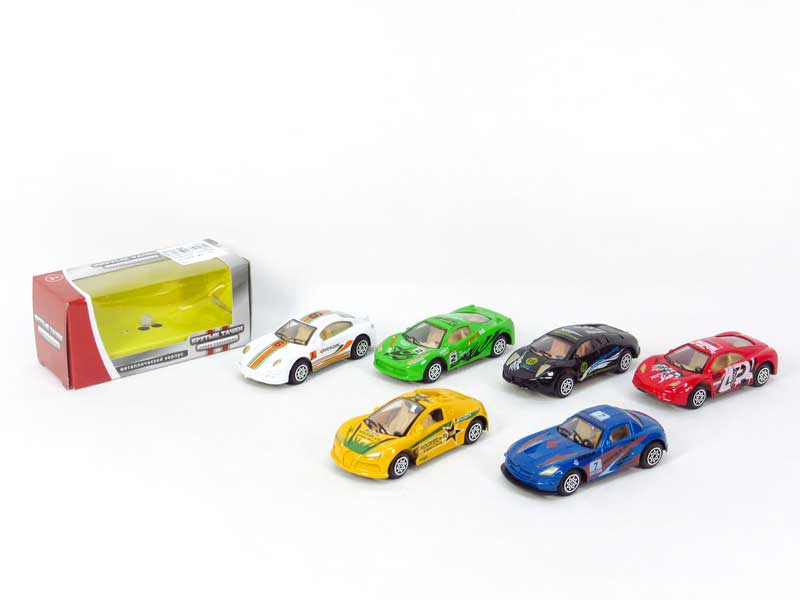 Die Cast Racing Car Free Wheel(6S) toys
