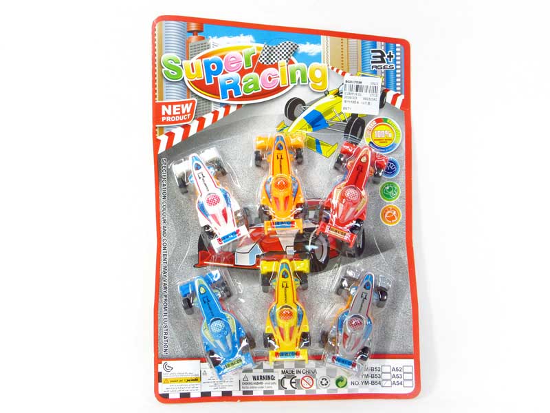 Free Wheel Equation Car(6in1) toys