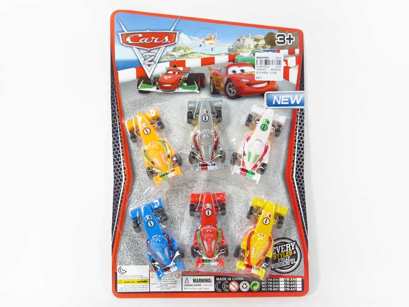 Free Wheel Equation Car(6in1) toys