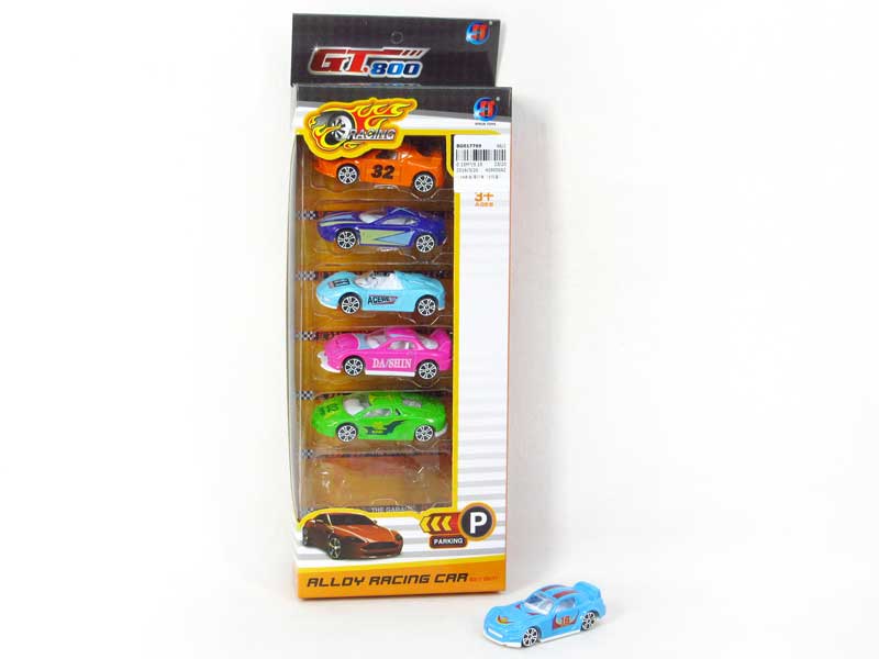 1:64 Die Cast Car Free Wheel(6in1) toys