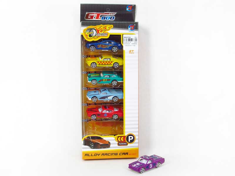 1:64 Die Cast Car Free Wheel(6in1) toys