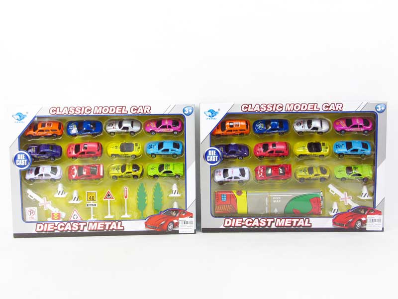 3inch Die Cast Car Set Free Wheel(2S) toys