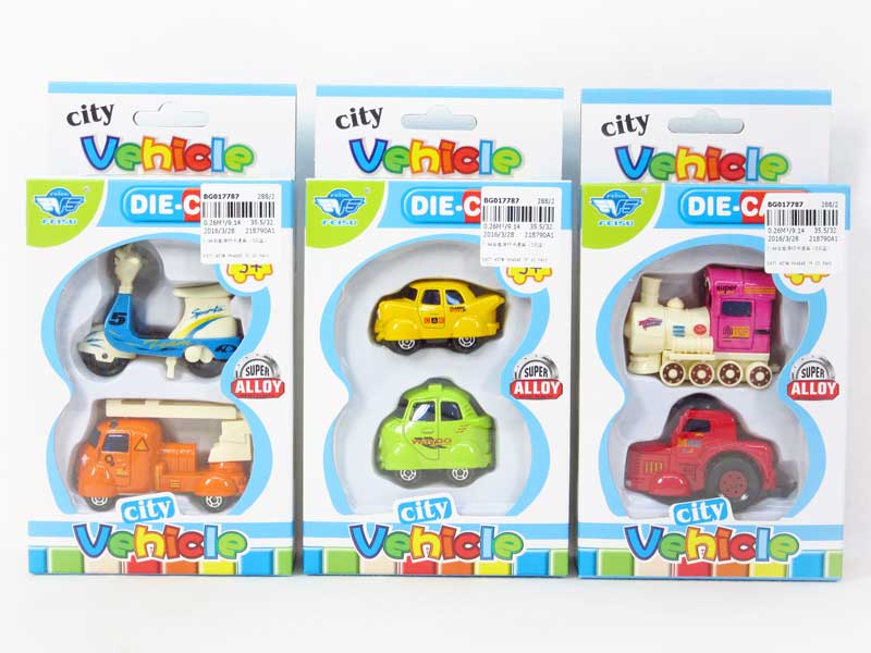 1:64 Die Cast Car Free Wheel(2in1) toys
