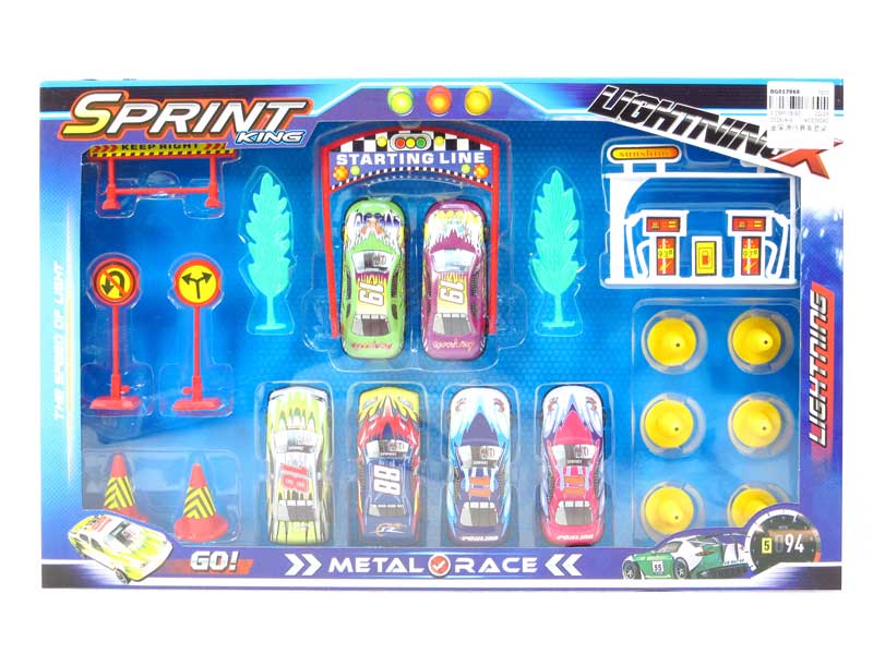 Free Wheel Racing Car Set toys