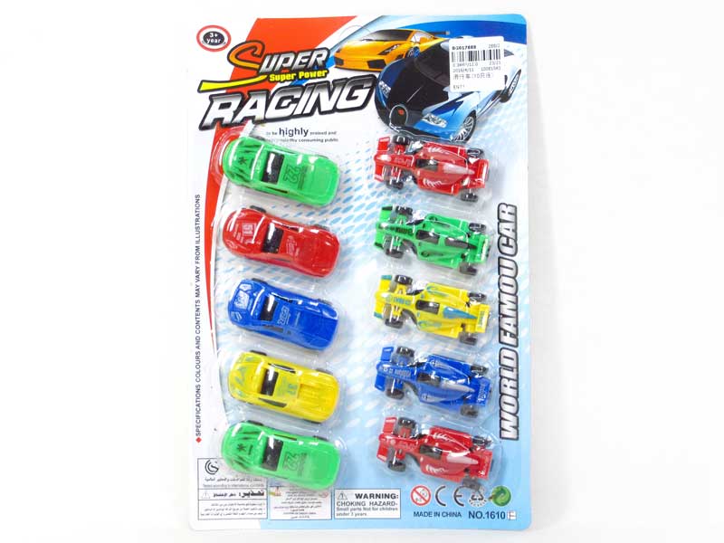 Free Wheel Car(10in1) toys