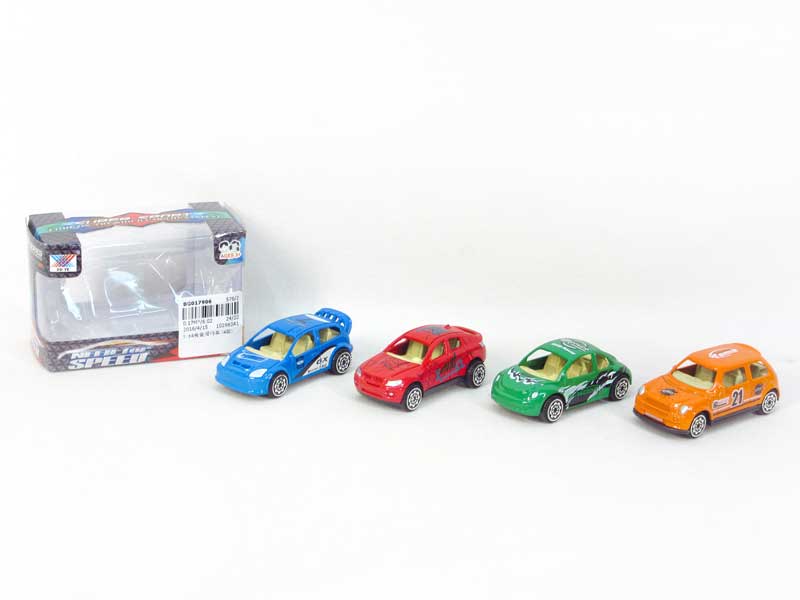 1:64 Die Cast Car Free Wheel(4S) toys