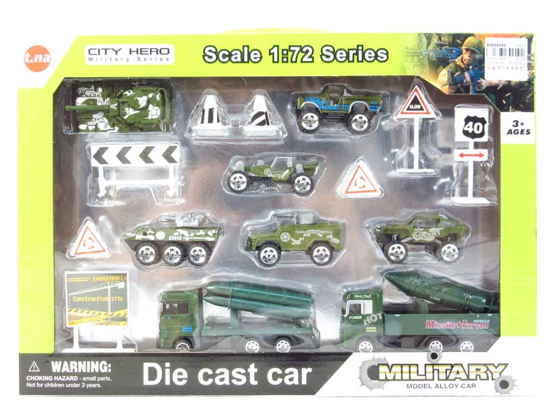 Die Cast Car Set Free Wheel toys