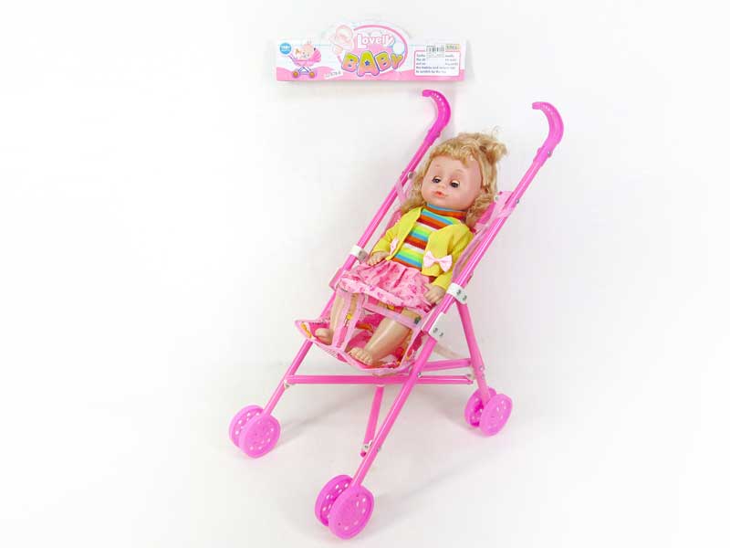 16inch Go-cart & Doll W/S toys