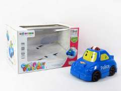 Free Wheel Police Car W/L_M toys