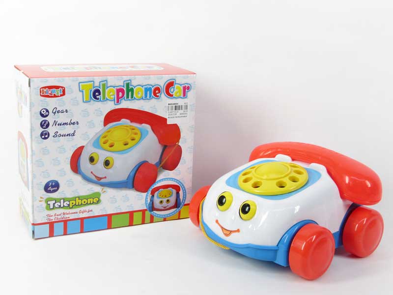Free Wheel Phone Car W/Bell toys