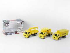1:64 Die Cast Construction Truck Free Wheel(3S） toys