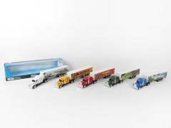 Die Cast Container Truck Free Wheel(5S) toys