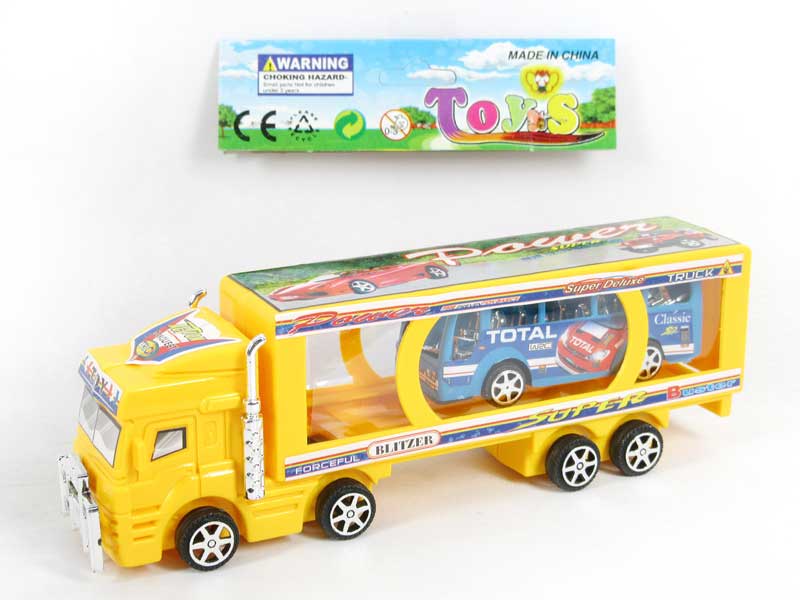 Free Wheel Truck Tow Bus toys