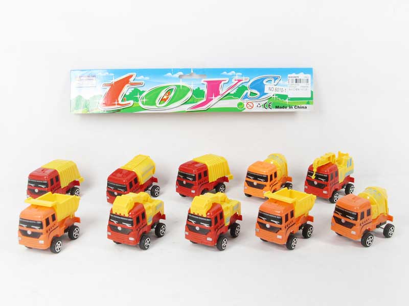 Free Wheel Construction Truck(10in1) toys