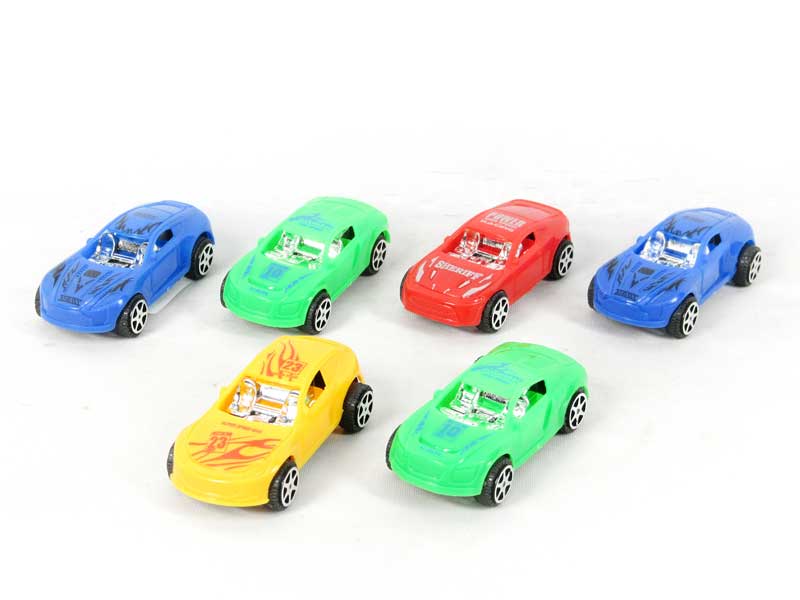 Free Wheel Racing Car(6in1) toys