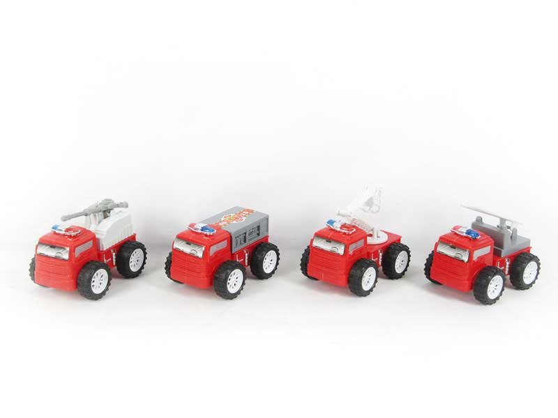 Free Wheel Fire Engine(4S) toys